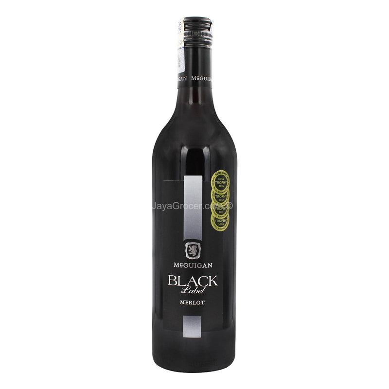 McGuigan Black Label Merlot Wine 750ml