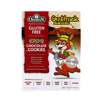 Orgran Organic Outback Animal Cookies 175g
