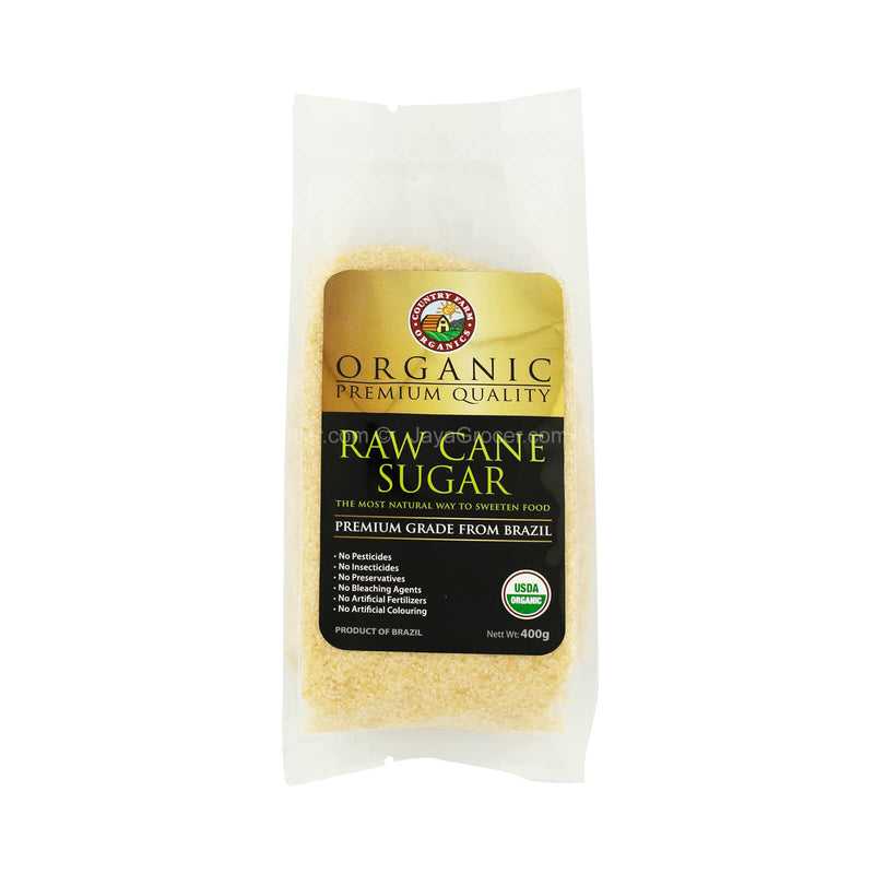 CF ORGN RAW CANE SUGAR 400G *1