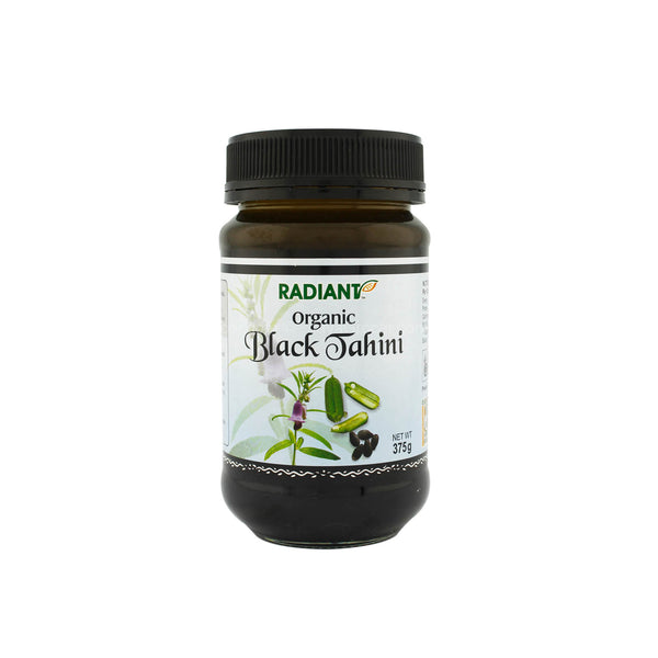 Radiant Organic Black Tahini 375g