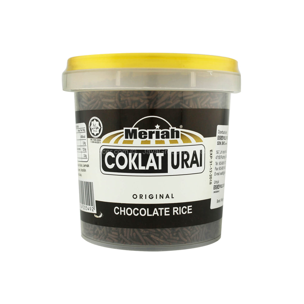 Meriah Coklat Urai (Chocolate Sprinkles) 350g