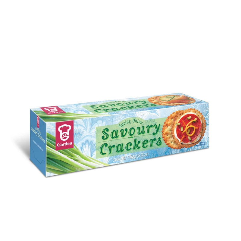 Garden Spring Onion Savoury Crackers 150g