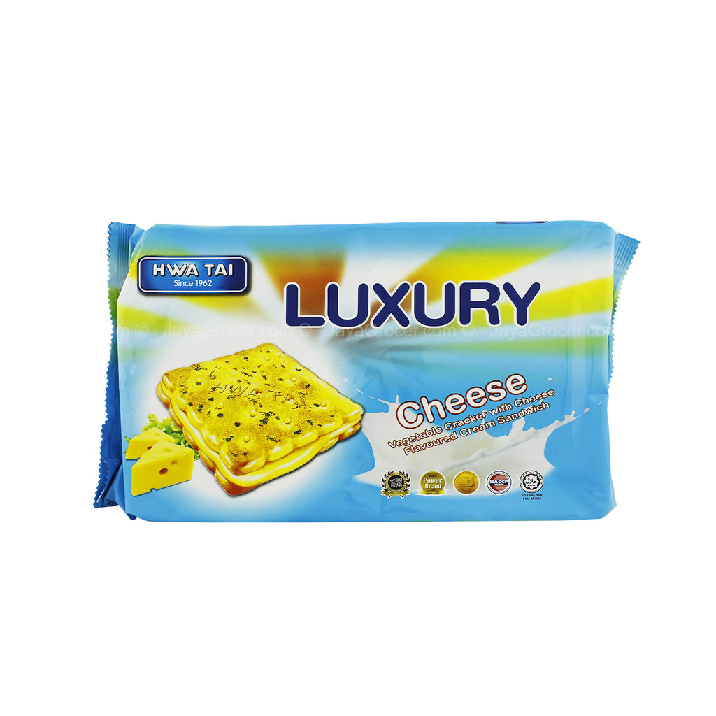 Hwa Tai Luxury Cheese Vegetable Cracker 200g