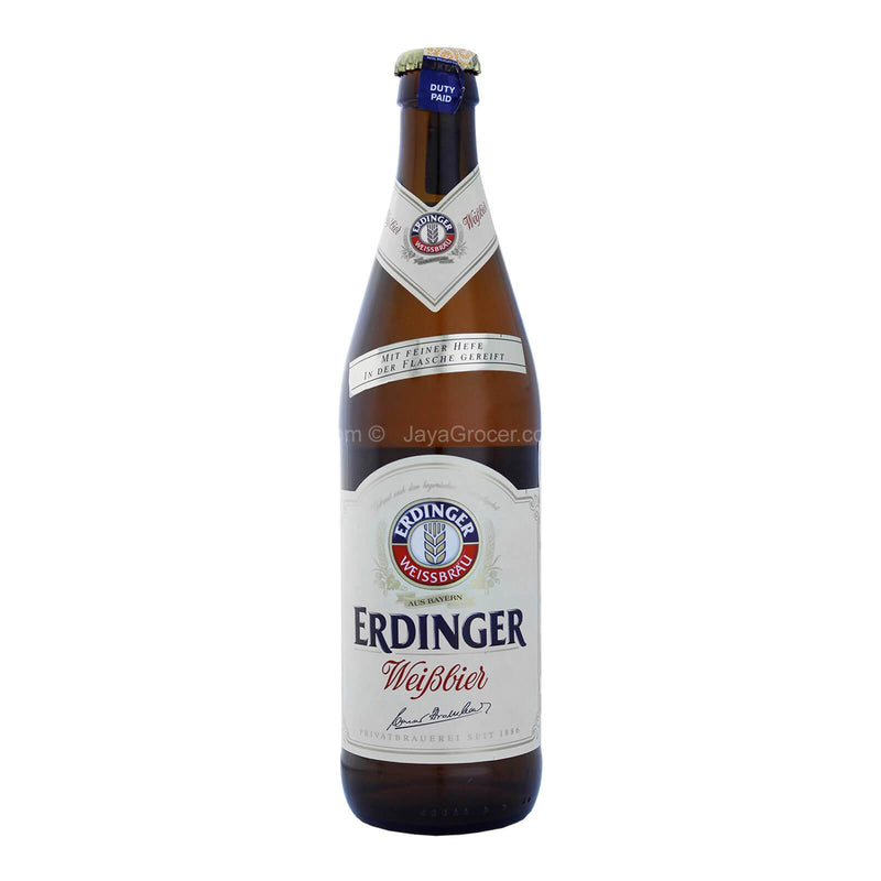 Erdinger Weisbier (Wheat Beer with Fine Yeast) 500ml