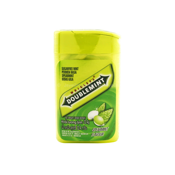 Wrigley's Doublemint Spearmint Flavour Sugar Free Mint 12.4g