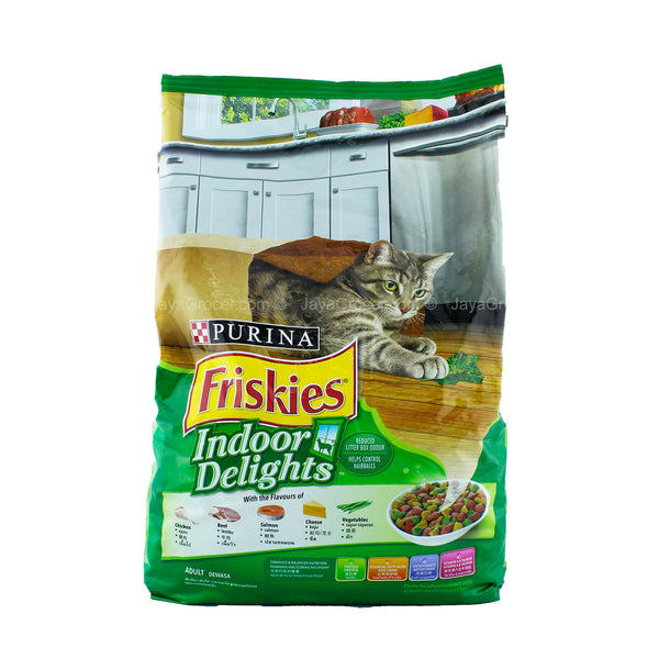 Friskies Adult Indoor Delights (Hairball) Dry Cat Food 2.5kg