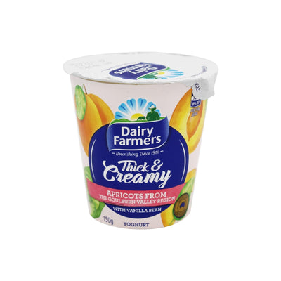 Dairy Farmers Apricot with Vanilla Bean Yoghurt 150g