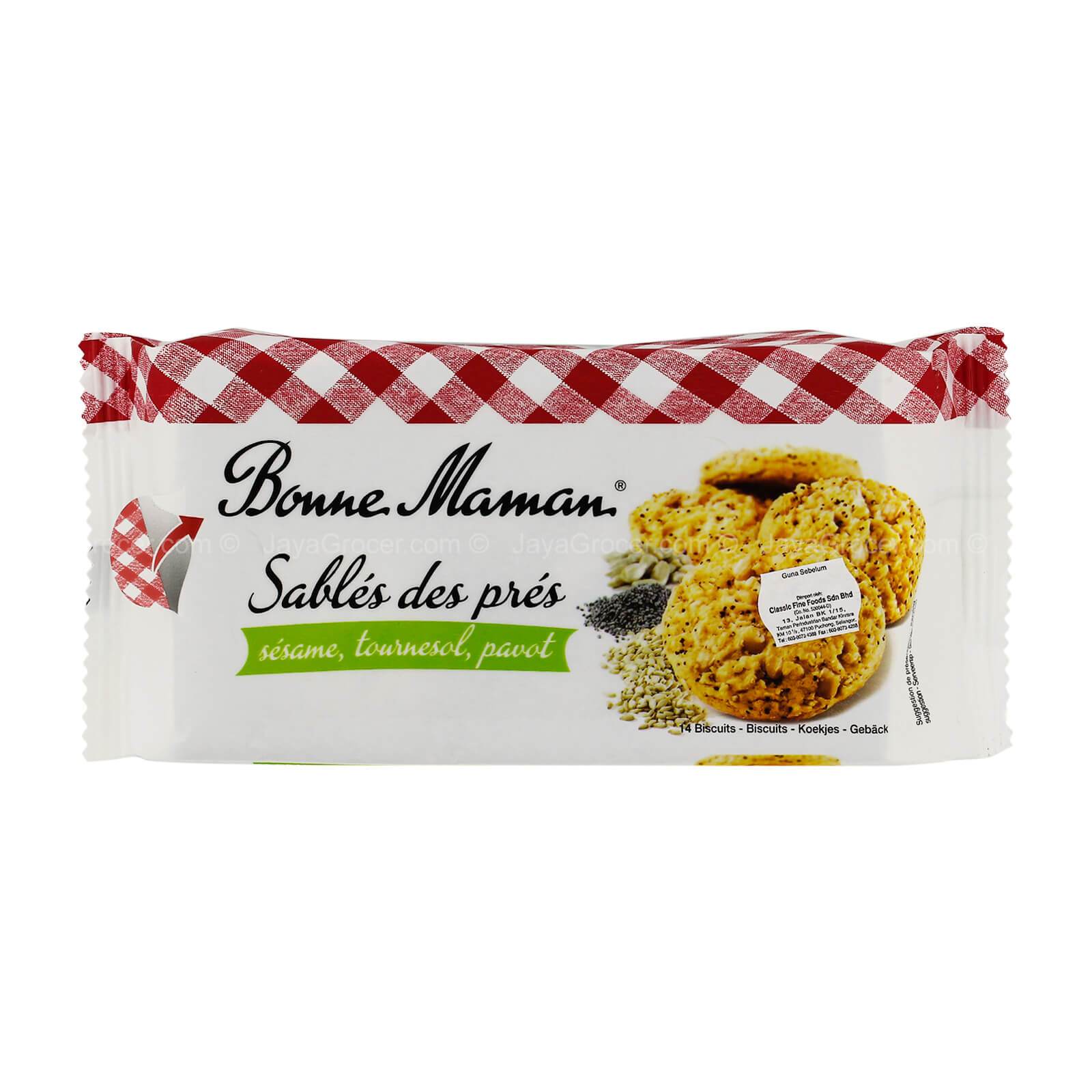 BONNE MAMAN SEEDS & CEREALS SABLE 150G