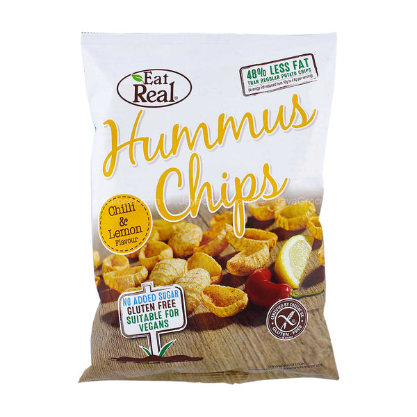 COFRESH HUMMUS CRISPS CHILI & LEMON 110G