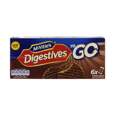 Mcvities To Go Milk Digest Biscuits 33.3g x 6