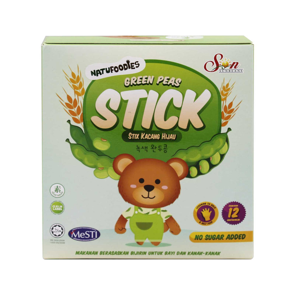 Natufoodies Green Peas Stick 50g