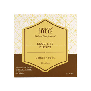 Rhymba Hills Exquisite Blends Tea Sampler Pack 42g