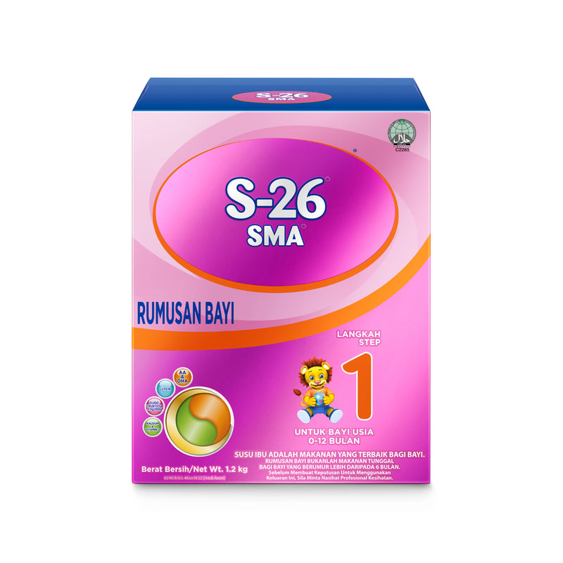 Wyeth S-26 SMA Infant Formula Step 1 Milk Powder 1.2kg