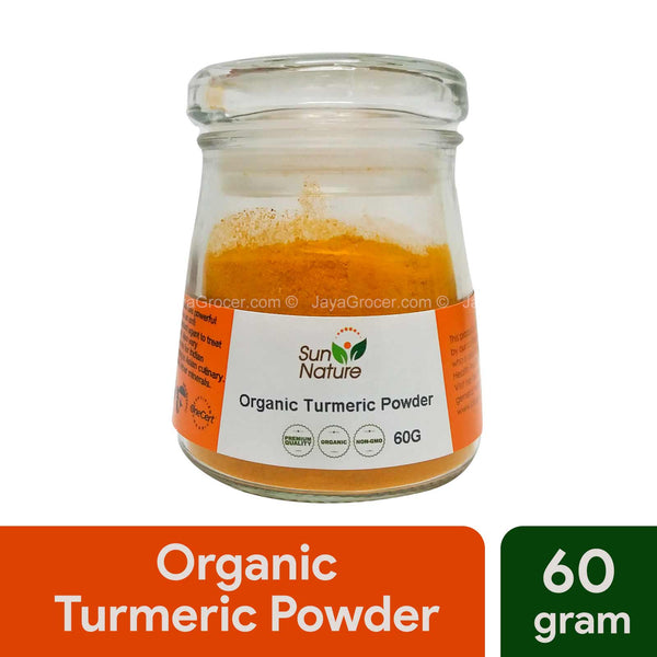 Sun Nature Organic Turmeric Powder 60g