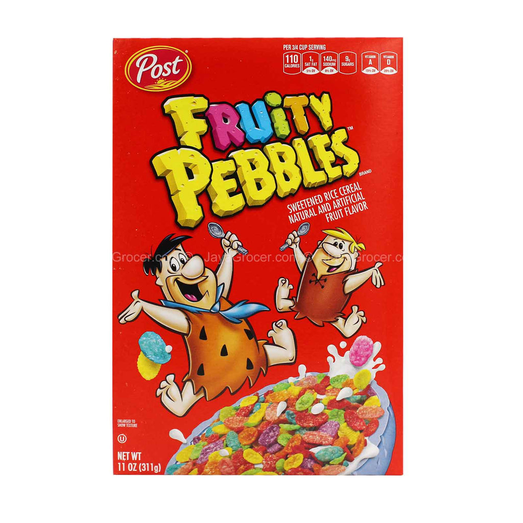 POST FRUITY PEBBLES 11OZ