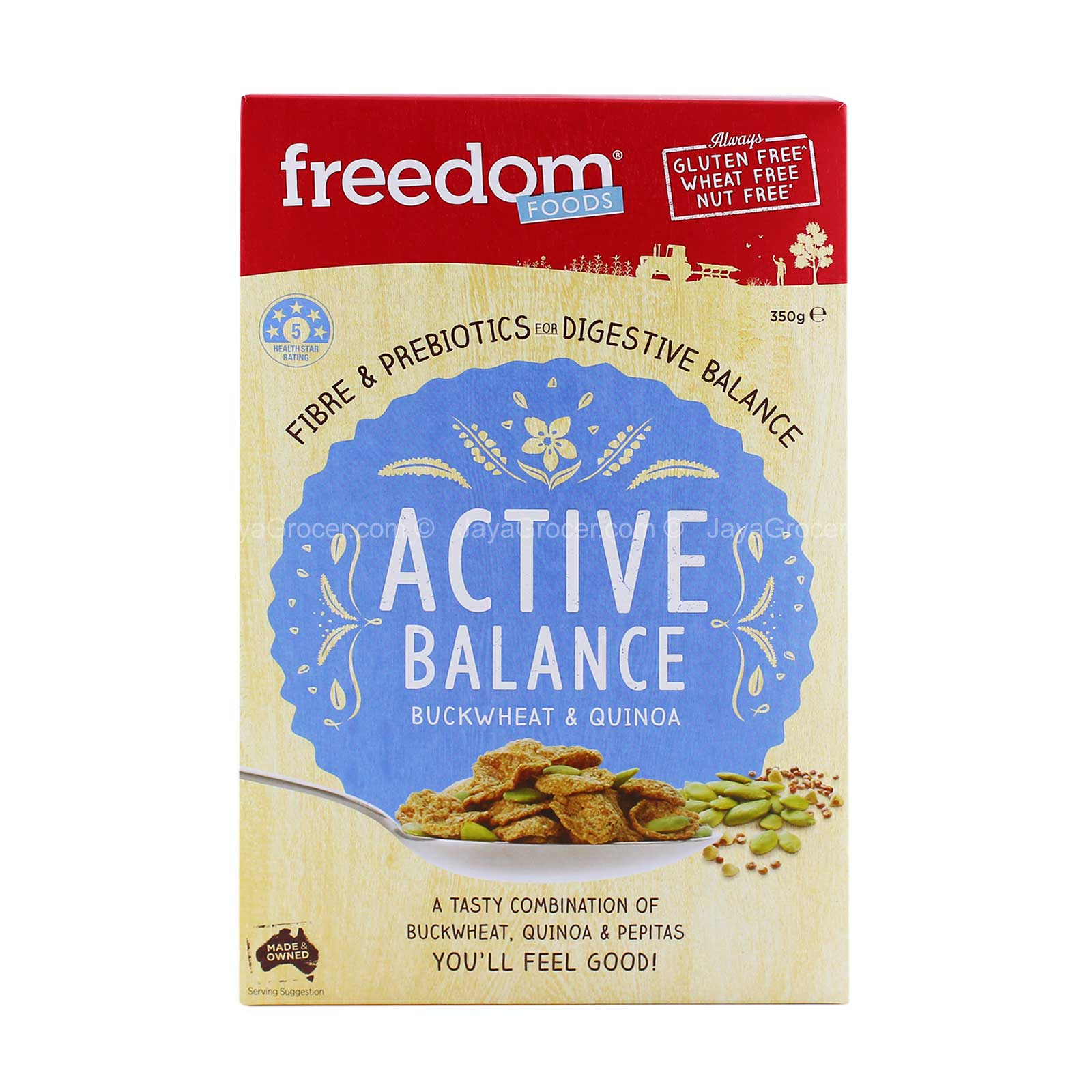 Freedom Foods Active Balance Buckwheat & Quinoa 350g