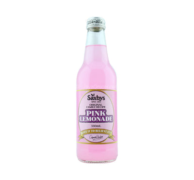 Saxbys Pink Lemonade Soft Drink 330ml