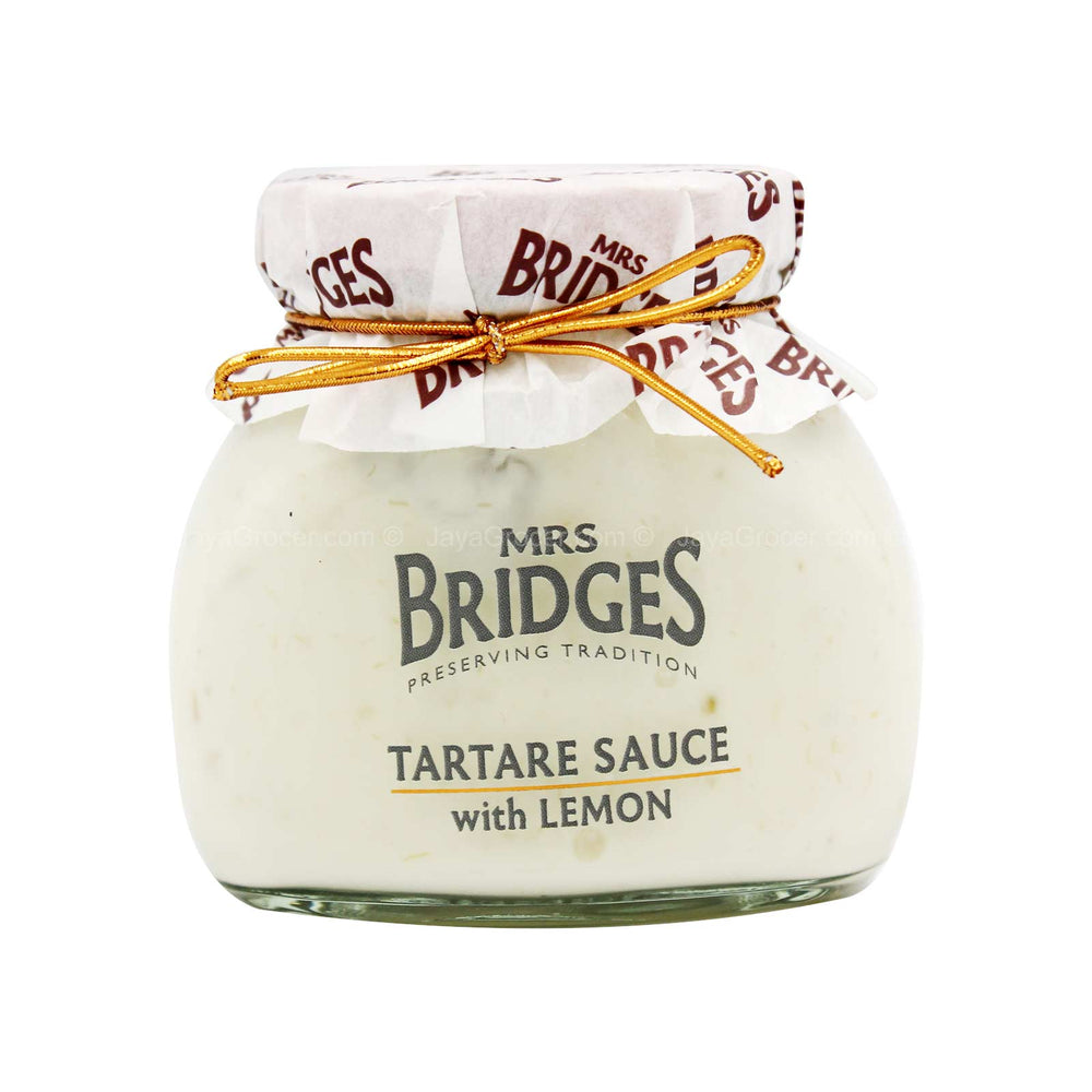 MRS BRIDGES TARTARE SAUCE & LEMON 180G