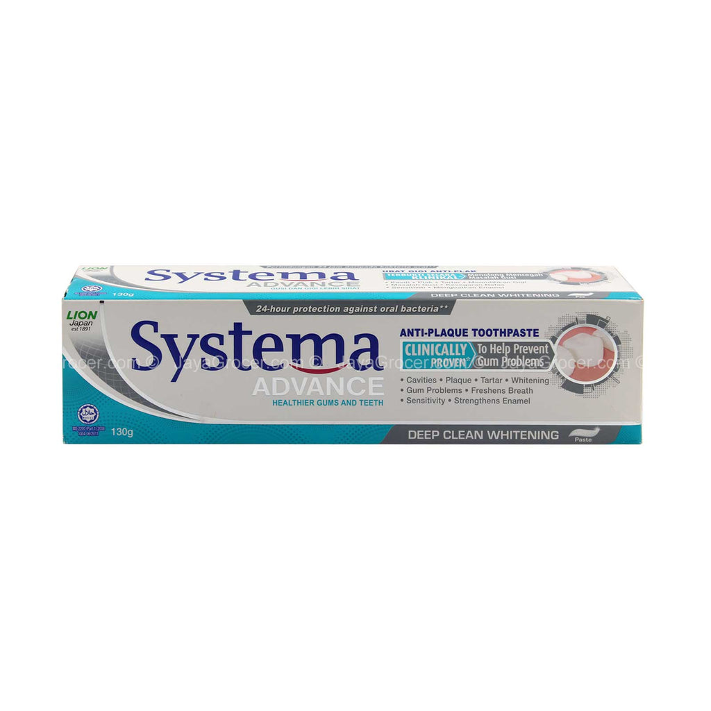 Systema Advanced Deep Clean Whitening Toothpaste 130g