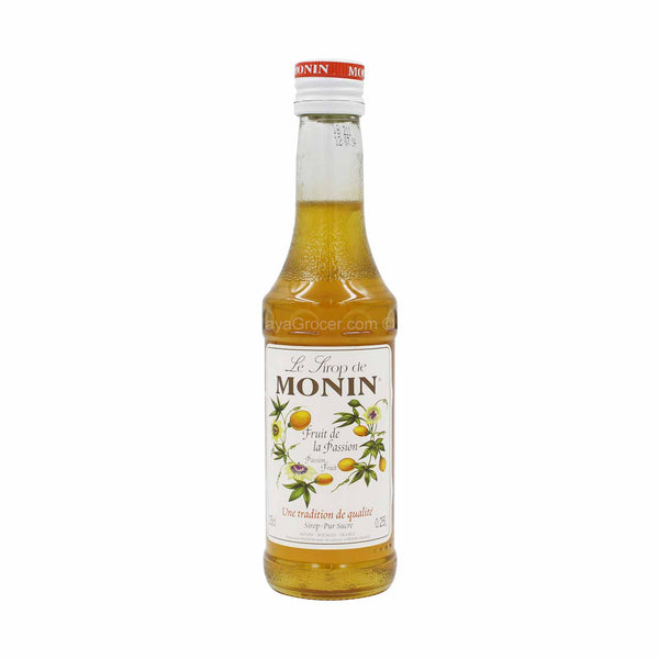 Monin Premium Passion Fruit Syrup 250ml