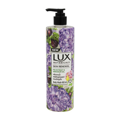 Lux Botanicals Skin Renewal Fig Extract & Geranium Oil Body Wash 450ml