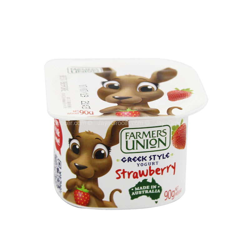 Farmers Union Strawberry Greek Yoghurt 90g