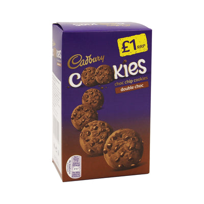 Cadbury Double Choc Chip Cookies 150g