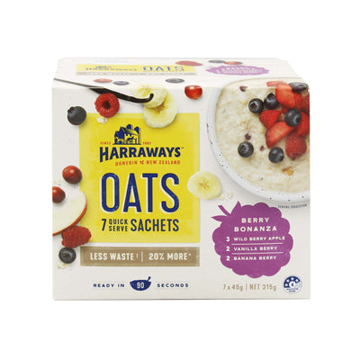 Harraways sachets berry bonaza 7x45g