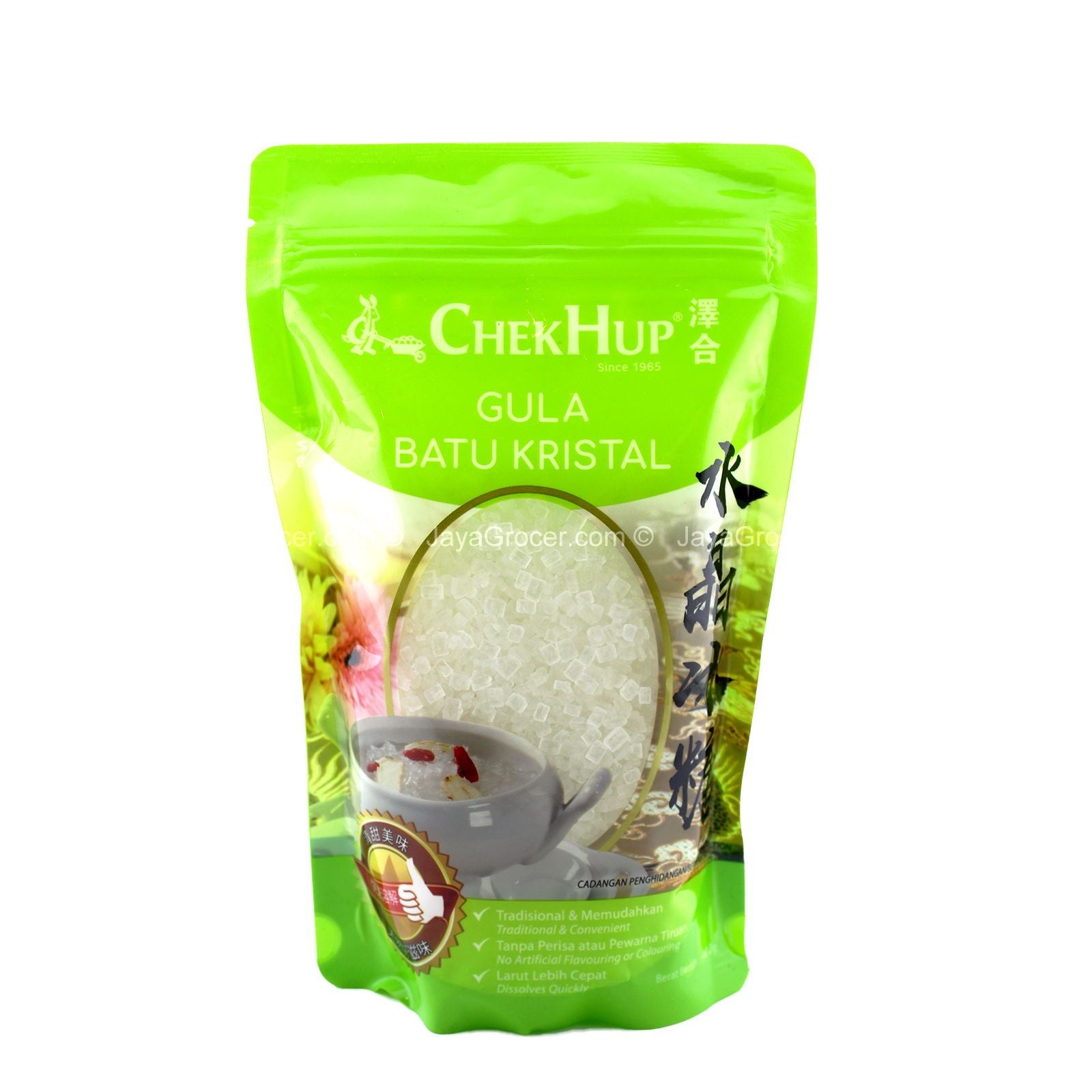 CHEK HUP CRYSTAL ROCK SUGAR 400GM