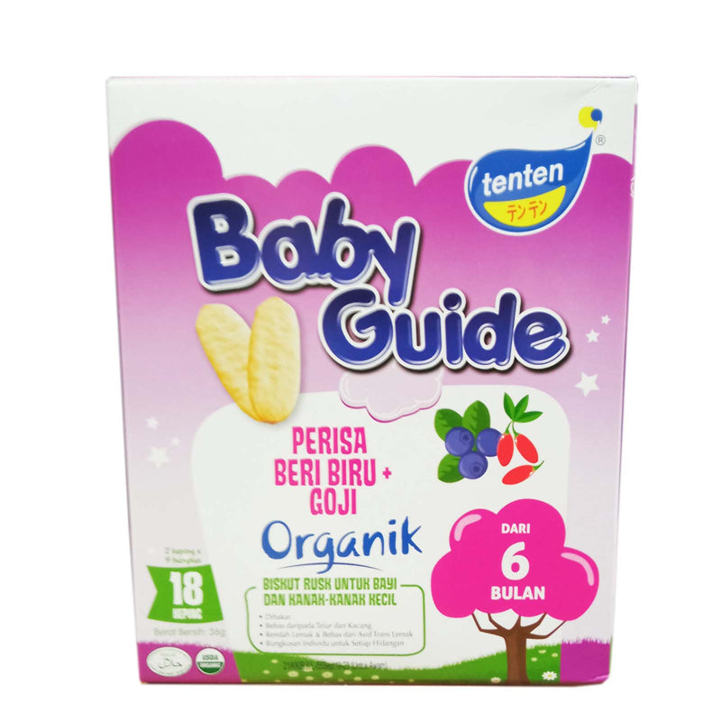 TENTEN BABY GUIDE R/RUSK 36G BERRY GOJI