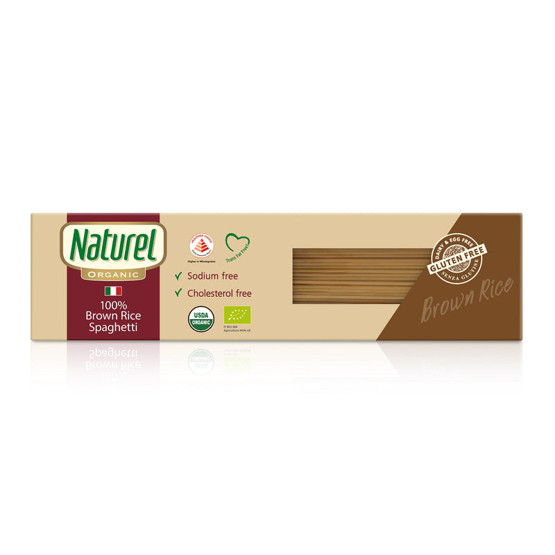 Naturel Organic 100% Brown Rice Spaghetti (Gluten Free) 250g