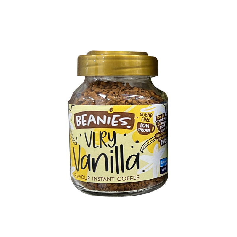 Beanies Very Vanilla Flavour Instant Coffee 50g