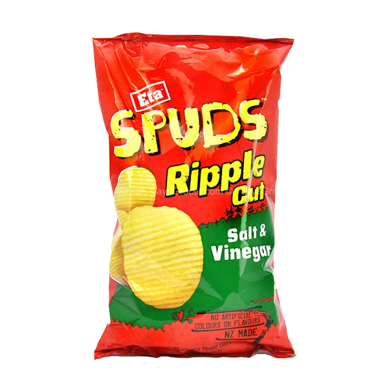 Eta Spuds Ripple Salt & Vinegar 150g