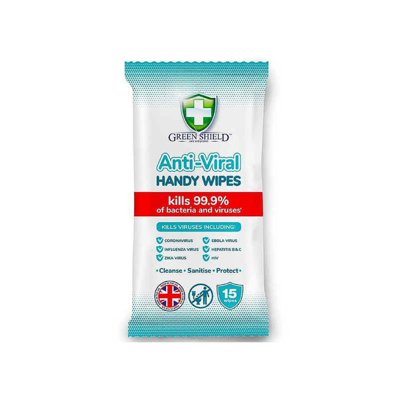 Green Shield Anti Viral Wipes 1pack