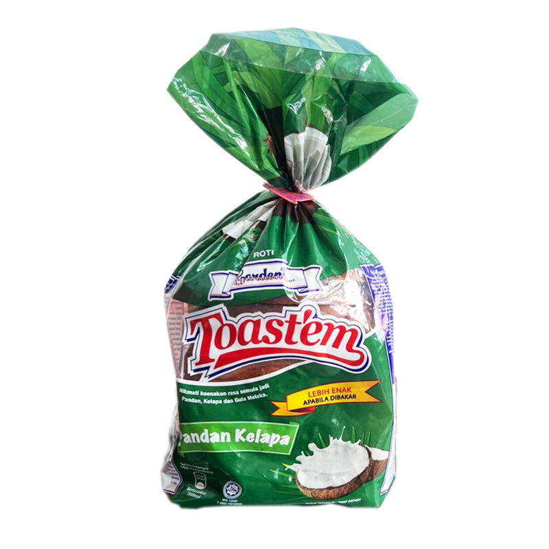 Gardenia Toast'em Pandan Coconut Bread 360g