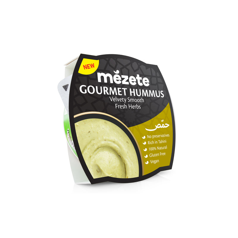 Mezete Gourmet Hummus Fresh Herbs Dips 215g