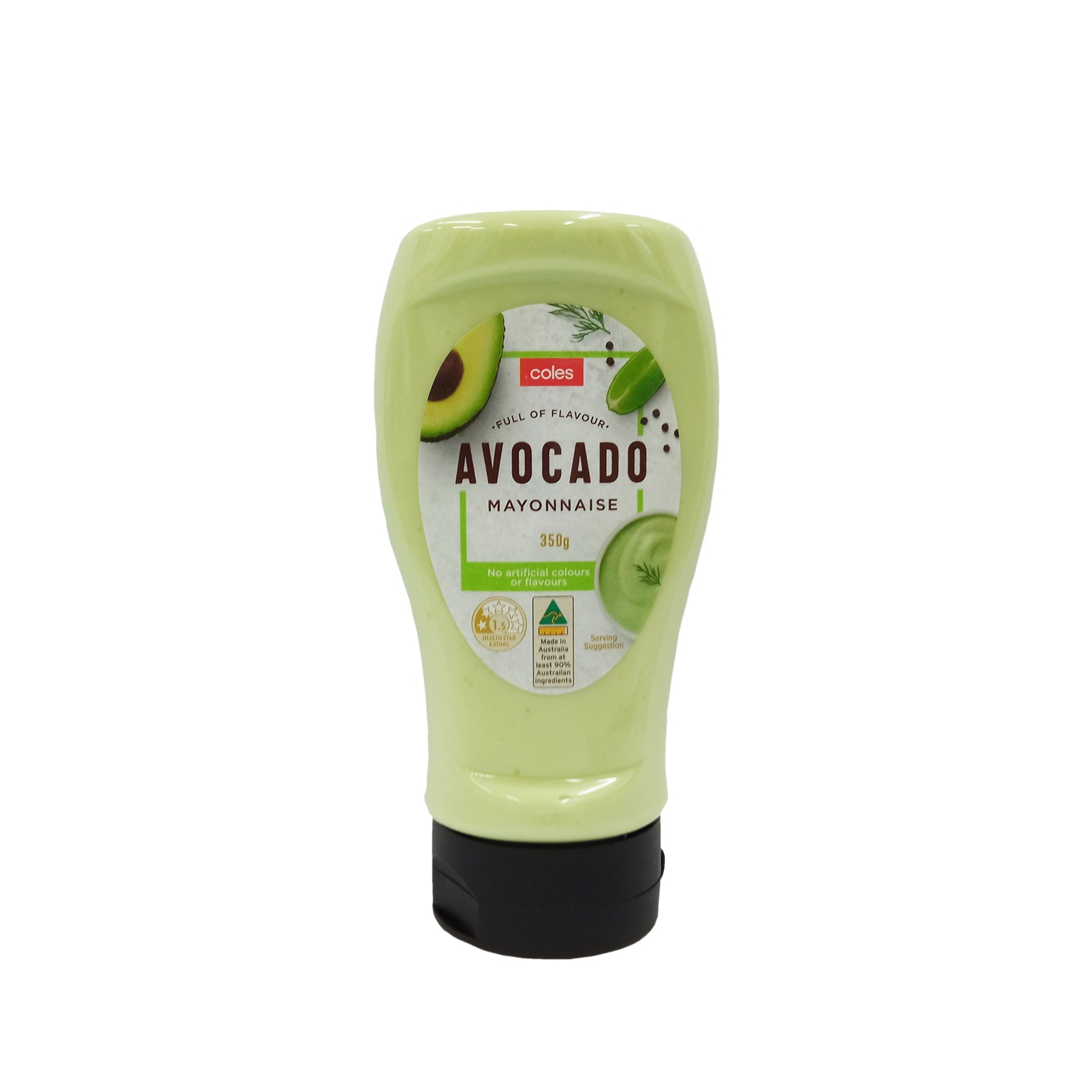Coles Mayonnaise Avocado 350g