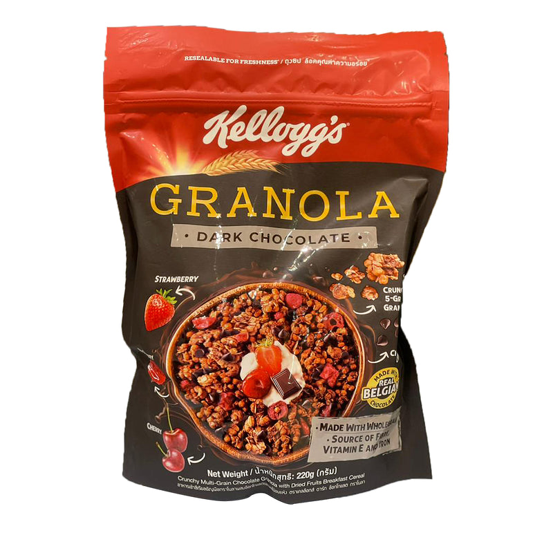 Kelloggs Dark Chocolate Granola 220g